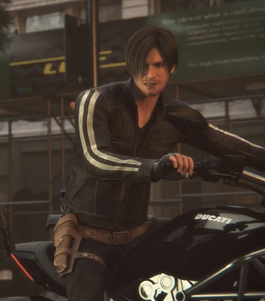 resident evil vendetta leather jacket