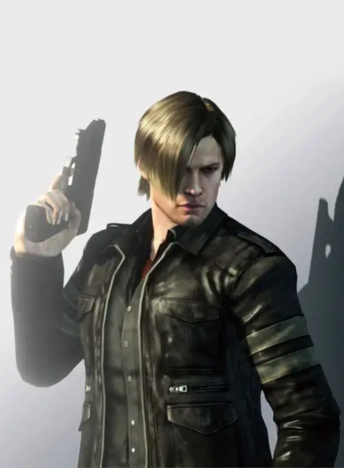 RE6 leon black jacket