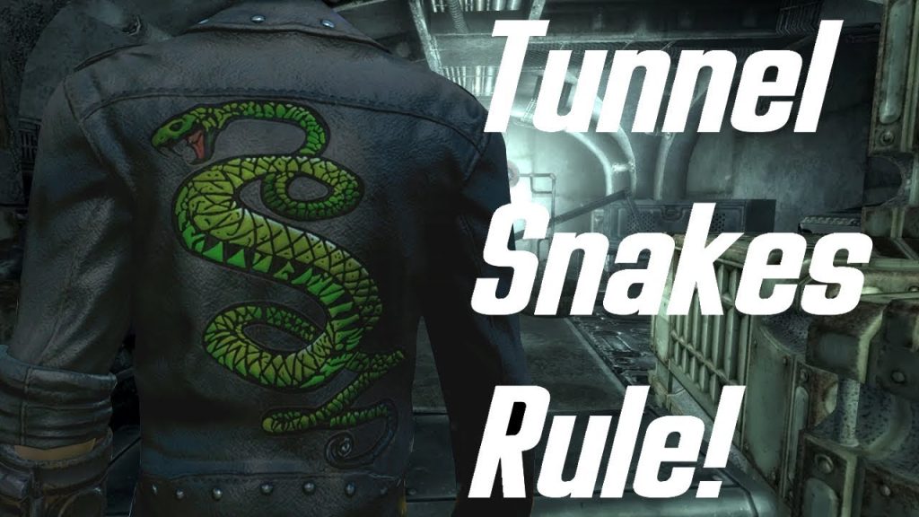 Back View Hiighliting snakes logo with Dark Background