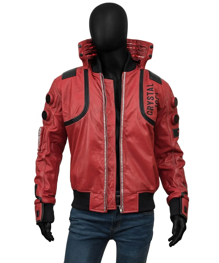Cyberpunk 2077 Akira Kaneda red Capsule zipper Jacket