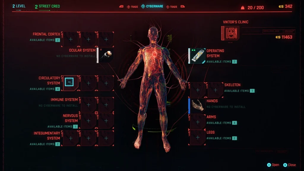 cyberpunk 2077 customizing physical appearance