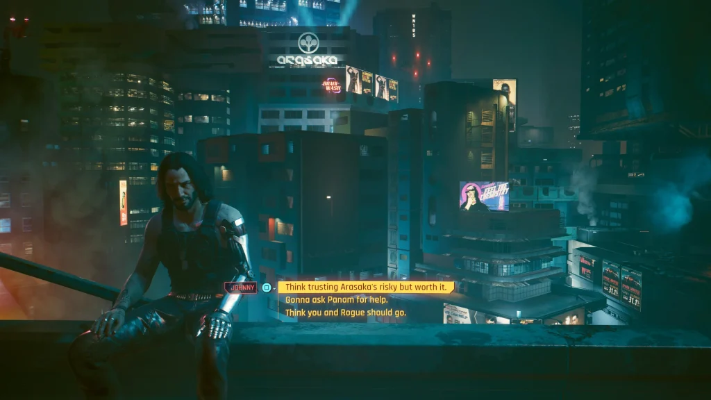 cyberpunk 2077 secret ending